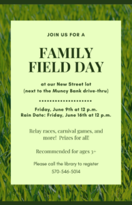 Read more about the article Family Field Day