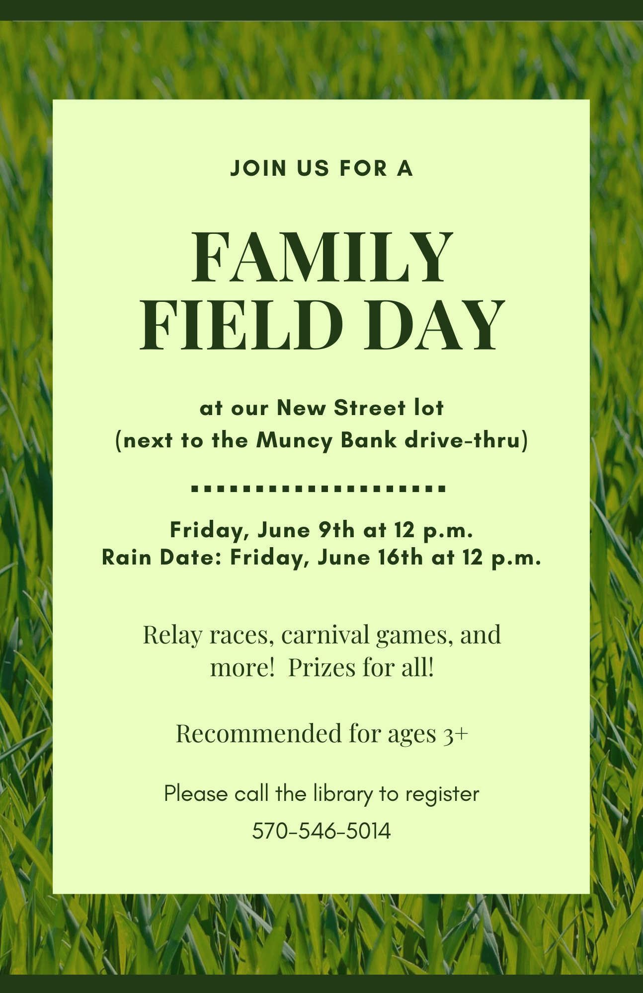 You are currently viewing Family Field Day