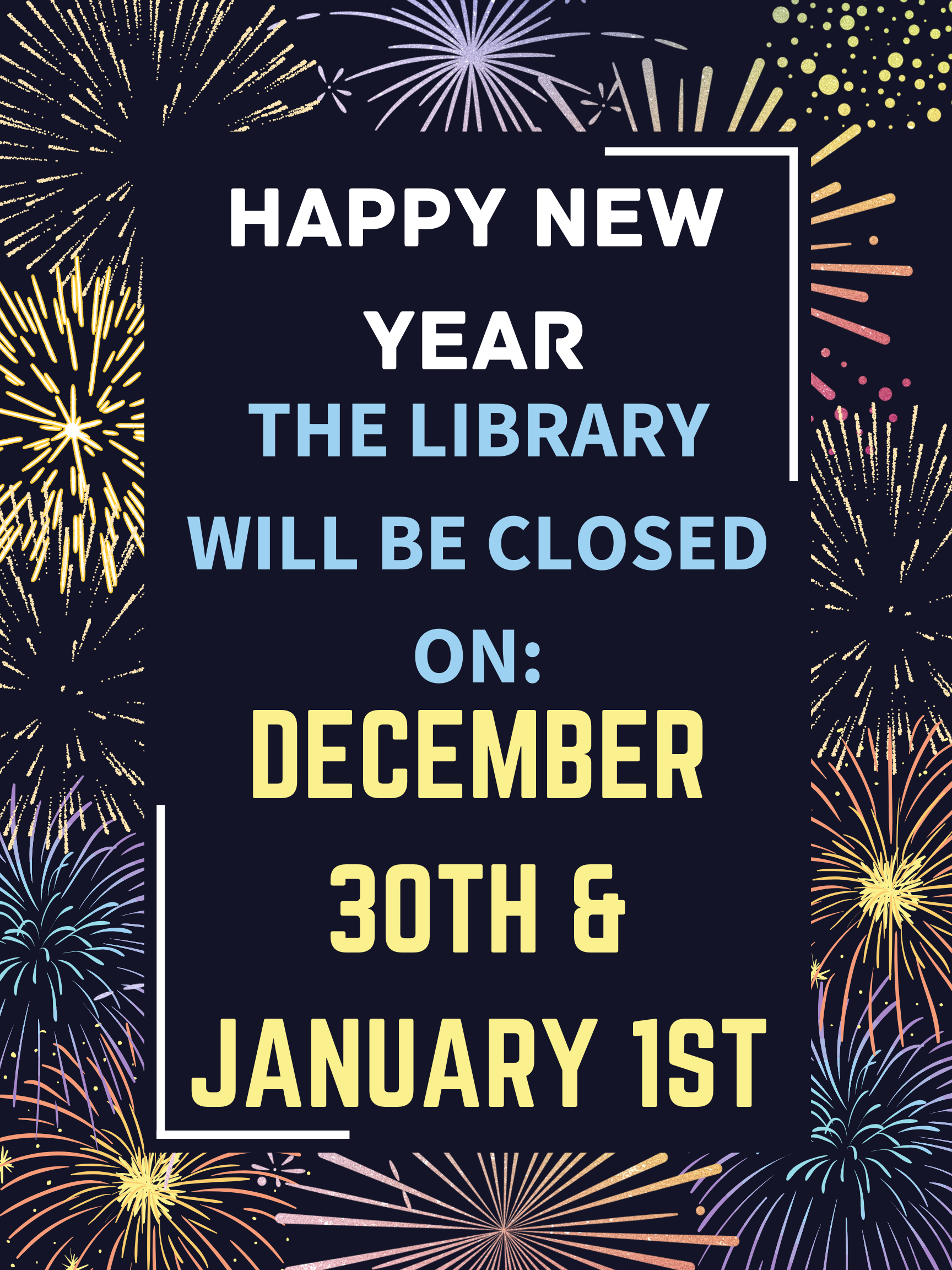 Read more about the article New Year Hours