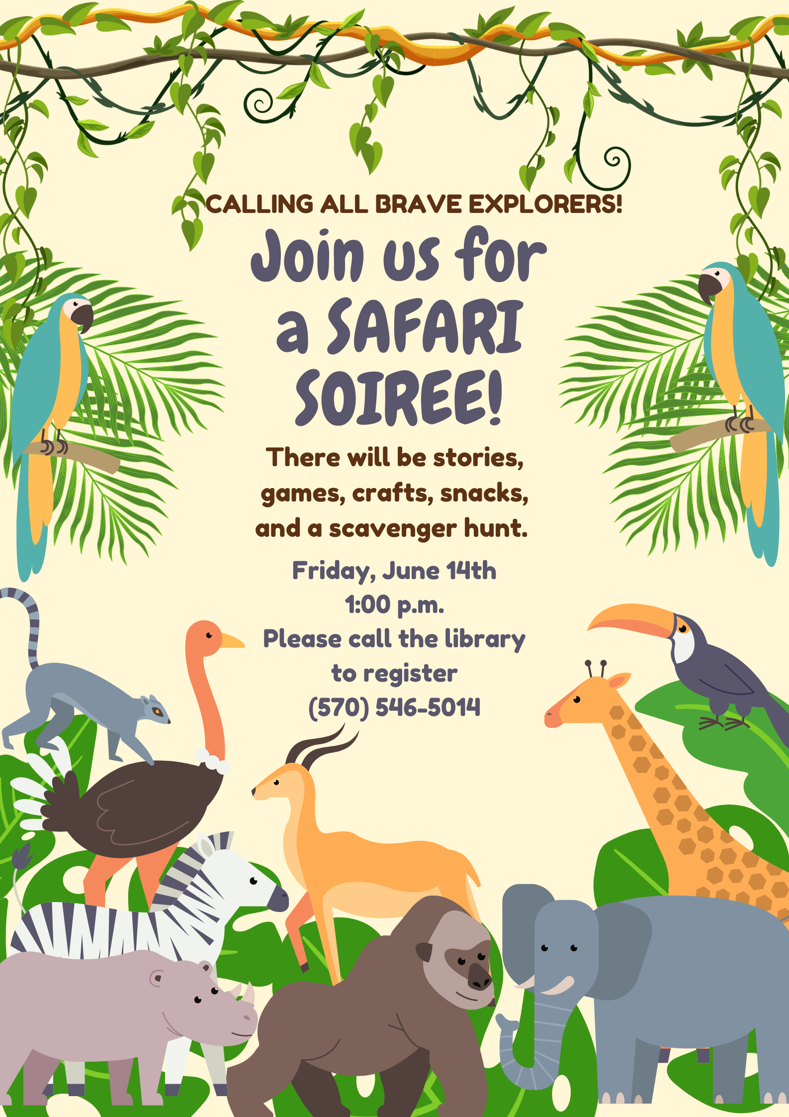 You are currently viewing Safari Soiree